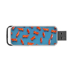 Illustrations Cow Agriculture Livestock Portable Usb Flash (one Side) by HermanTelo