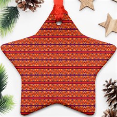 Illustrations Fabric Triangle Ornament (star) by HermanTelo