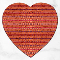 Illustrations Fabric Triangle Jigsaw Puzzle (Heart)