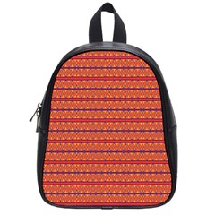 Illustrations Fabric Triangle School Bag (Small)