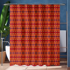 Illustrations Fabric Triangle Shower Curtain 60  X 72  (medium) 