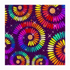 Abstract Background Spiral Colorful Medium Glasses Cloth (2 Sides)