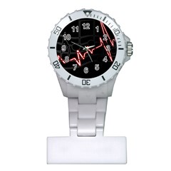 Music Wallpaper Heartbeat Melody Plastic Nurses Watch