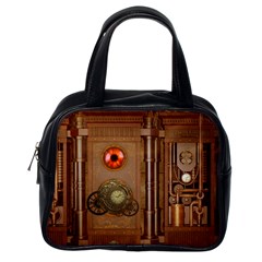 Steampunk Design Classic Handbag (one Side) by FantasyWorld7