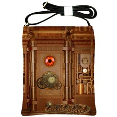 Steampunk Design Shoulder Sling Bag by FantasyWorld7