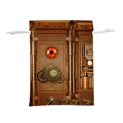 Steampunk Design Lightweight Drawstring Pouch (s) by FantasyWorld7