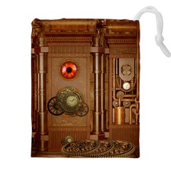 Steampunk Design Drawstring Pouch (4xl)