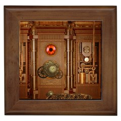 Steampunk Design Framed Tile by FantasyWorld7