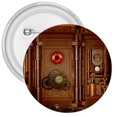 Steampunk Design 3  Buttons by FantasyWorld7