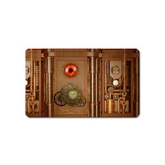 Steampunk Design Magnet (name Card) by FantasyWorld7