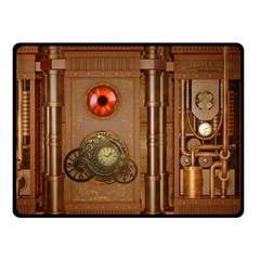 Steampunk Design Fleece Blanket (small) by FantasyWorld7