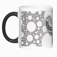 Elegant Mandala Elephant In Black And Wihte Morph Mugs by FantasyWorld7