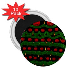 Pumkin Time Maybe Halloween 2 25  Magnets (10 Pack)  by pepitasart