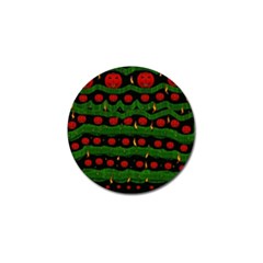 Pumkin Time Maybe Halloween Golf Ball Marker by pepitasart