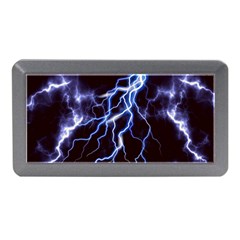 Blue Thunder Colorful Lightning Graphic Memory Card Reader (mini) by picsaspassion