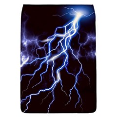 Blue Thunder Colorful Lightning Graphic Removable Flap Cover (l) by picsaspassion