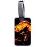 Can Walk on Fire, black background Luggage Tag (two sides) Front