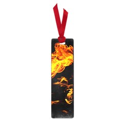 Can Walk On Fire, Black Background Small Book Marks by picsaspassion