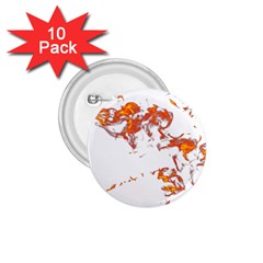 Can Walk On Fire, White Background 1 75  Buttons (10 Pack) by picsaspassion