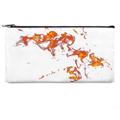 Can Walk On Fire, White Background Pencil Cases by picsaspassion