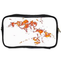 Can Walk On Fire, White Background Toiletries Bag (one Side) by picsaspassion