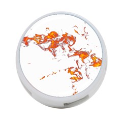 Can Walk On Fire, White Background 4-port Usb Hub (one Side) by picsaspassion