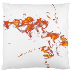 Can Walk on Fire, white background Standard Flano Cushion Case (Two Sides) Back