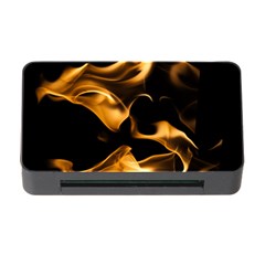 Can Walk On Volcano Fire, Black Background Memory Card Reader With Cf by picsaspassion