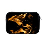 Can Walk on volcano Fire, black background Apple MacBook Pro 13  Zipper Case Front