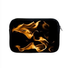 Can Walk On Volcano Fire, Black Background Apple Macbook Pro 15  Zipper Case by picsaspassion