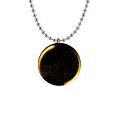 Cosmos Comet Dance, Digital Art Impression 1  Button Necklace by picsaspassion