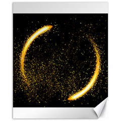 Cosmos Comet Dance, Digital Art Impression Canvas 16  X 20  by picsaspassion