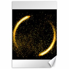 Cosmos Comet Dance, Digital Art Impression Canvas 24  X 36  by picsaspassion