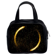 Cosmos Comet Dance, Digital Art Impression Classic Handbag (two Sides) by picsaspassion