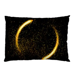 Cosmos Comet Dance, Digital Art Impression Pillow Case by picsaspassion