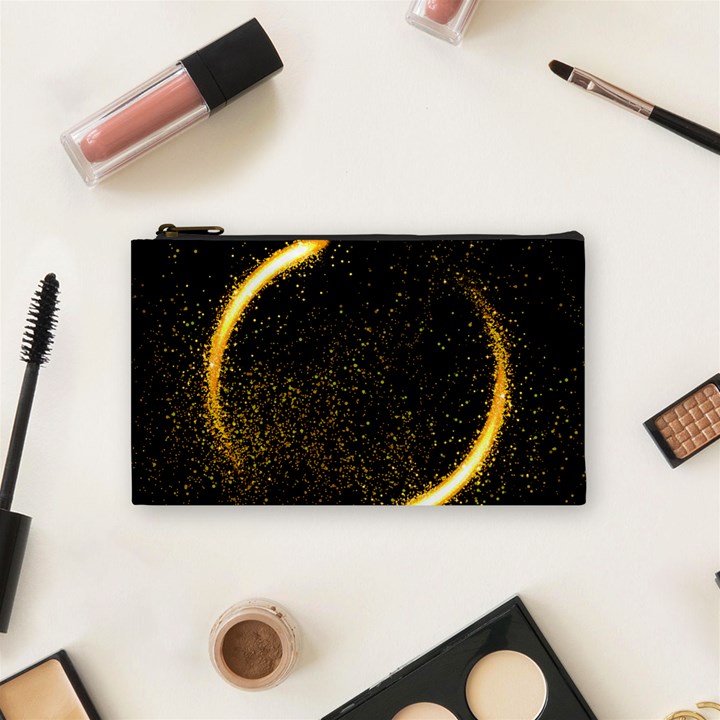 Cosmos comet dance, Digital art impression Cosmetic Bag (Small)