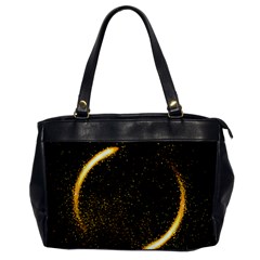 Cosmos Comet Dance, Digital Art Impression Oversize Office Handbag by picsaspassion