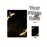 Cosmos comet dance, Digital art impression Playing Cards 54 Designs (Mini) Front - Spade3