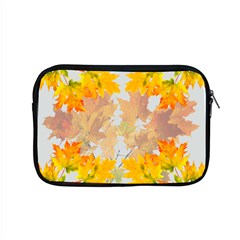 Autumn Maple Leaves, Floral Art Apple Macbook Pro 15  Zipper Case by picsaspassion