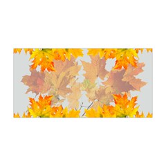 Autumn Maple Leaves, Floral Art Yoga Headband by picsaspassion