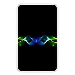 Colorful Neon Art Light Rays, Rainbow Colors Memory Card Reader (rectangular) by picsaspassion