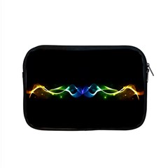 Colorful Neon Art Light Rays, Rainbow Colors Apple Macbook Pro 15  Zipper Case by picsaspassion