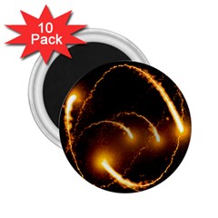 Flying Comets In The Cosmos 2 25  Magnets (10 Pack)  by picsaspassion