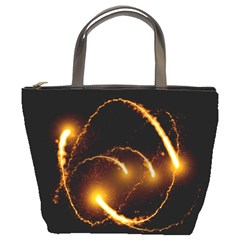 Flying Comets In The Cosmos Bucket Bag by picsaspassion