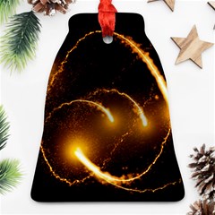 Flying Comets In The Cosmos Ornament (bell)