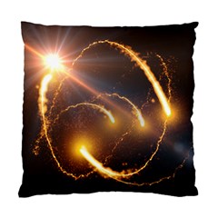 Flying Comets And Light Rays, Digital Art Standard Cushion Case (one Side) by picsaspassion