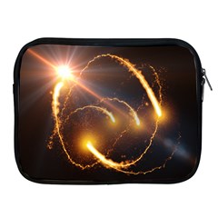 Flying Comets And Light Rays, Digital Art Apple Ipad 2/3/4 Zipper Cases by picsaspassion