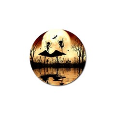 Cute Little Dancing Fairy In The Night Golf Ball Marker (10 Pack) by FantasyWorld7