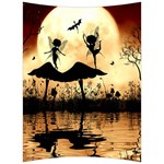 Cute Little Dancing Fairy In The Night Back Support Cushion