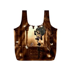 Little Dark Fairy In The Night Full Print Recycle Bag (s) by FantasyWorld7